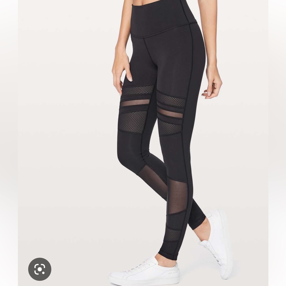 Lululemon Wunder Under Hi-Rise Tight Mix and Mesh 28”